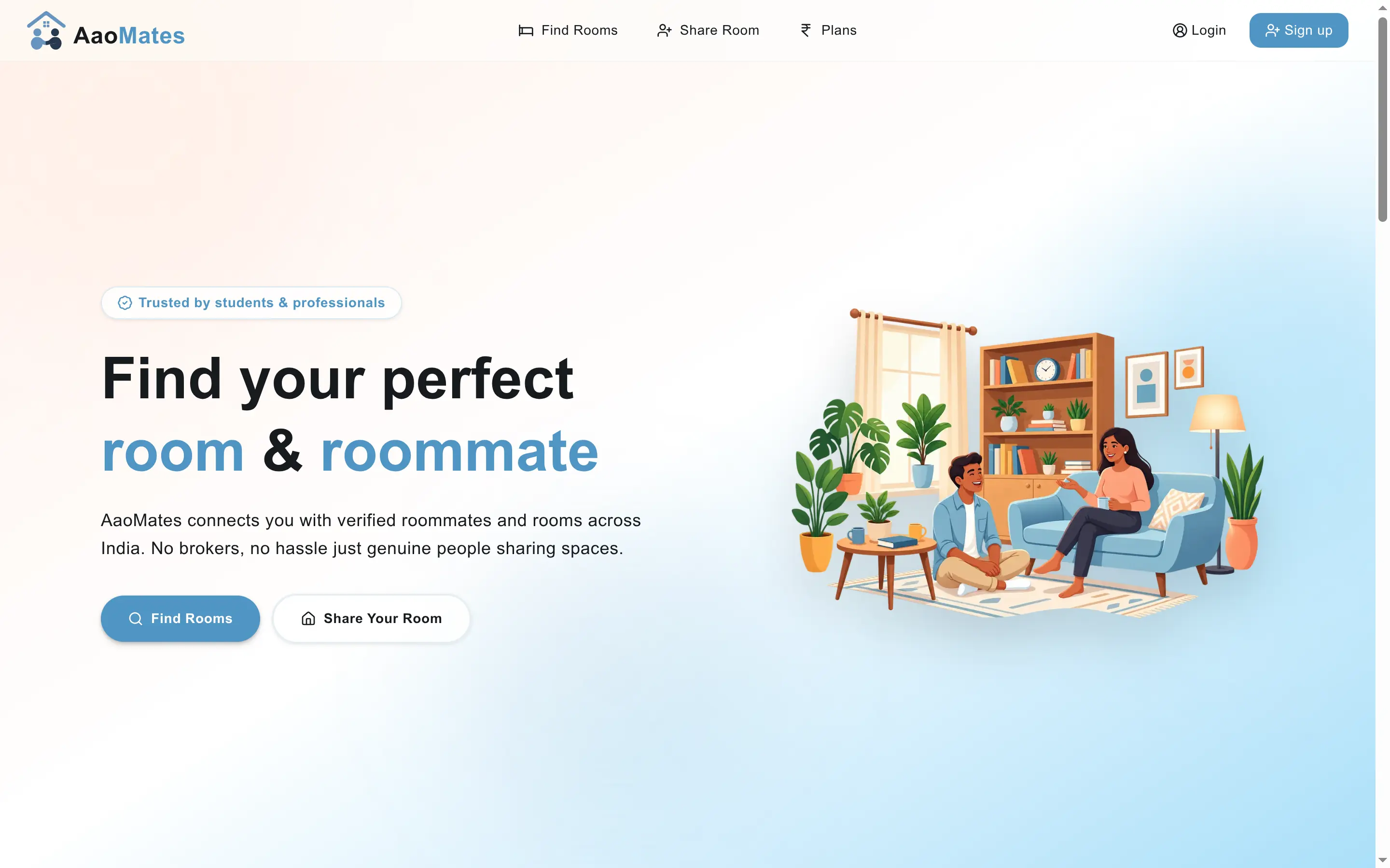 RoomSaathi.com screenshot 1